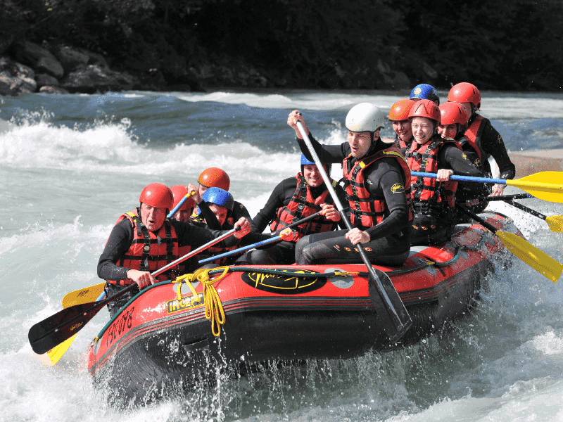White water rafting adventure Nepal rivers