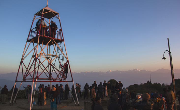 Nagarkot sunrise hike with Himalayan views near Kathmandu