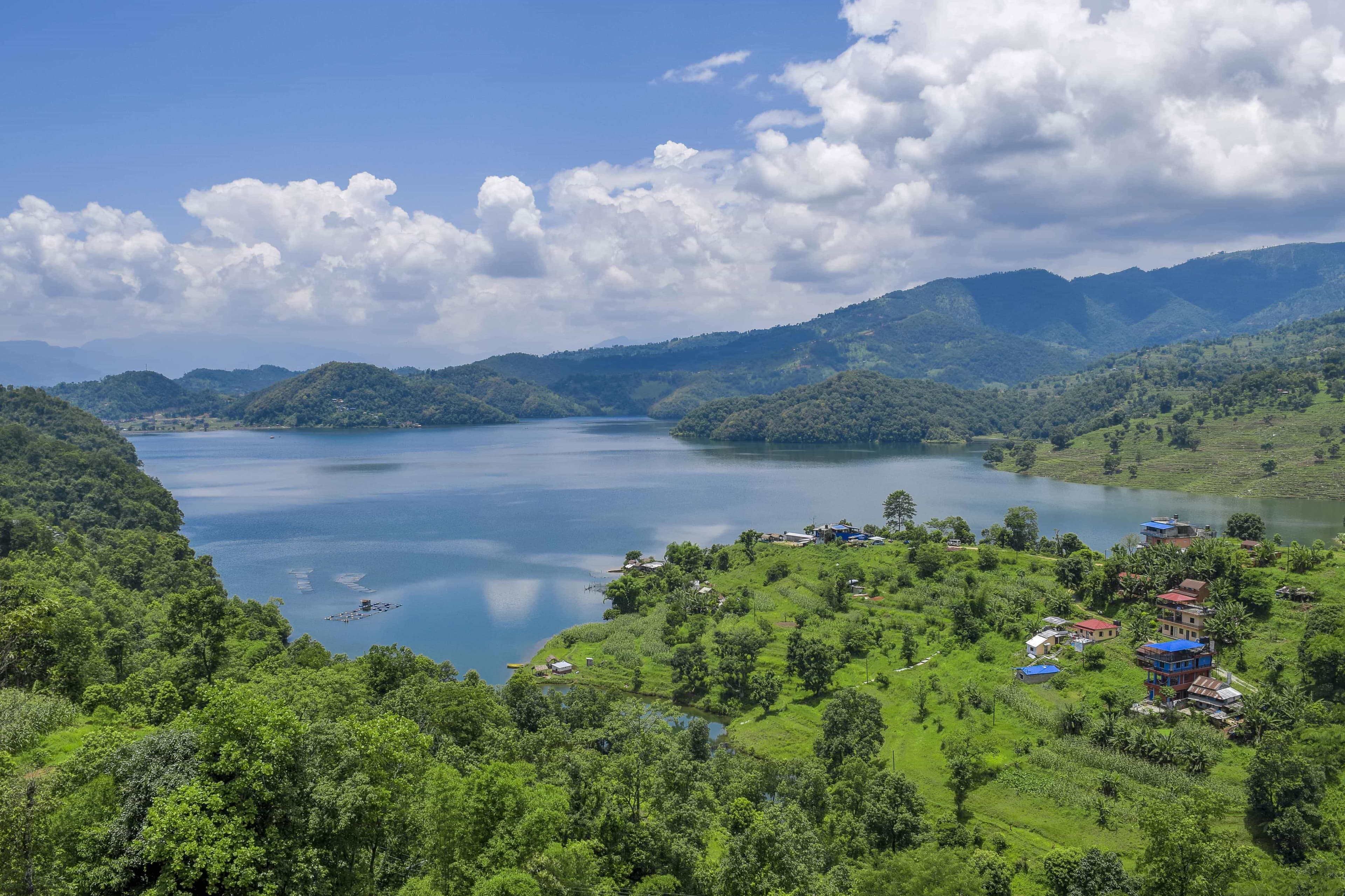 Begnas Lake peaceful boating tour Pokhara